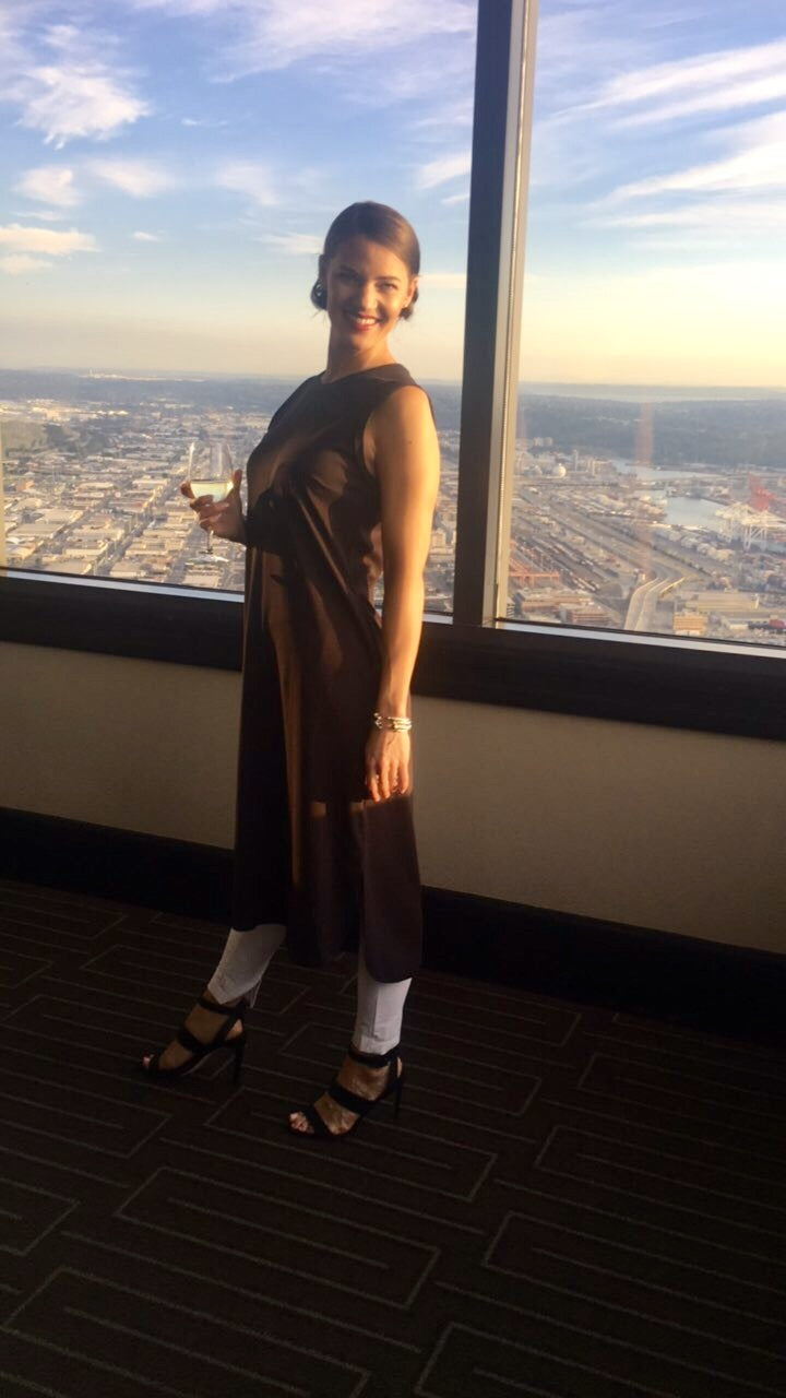 Buki Ginza Dress — back view