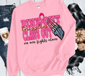 A Blessed Texas Mess Boutique Grizzles Football Pink Out Shirts Sweatshirt Hoodies / Breast Cancer / October… — main product shot