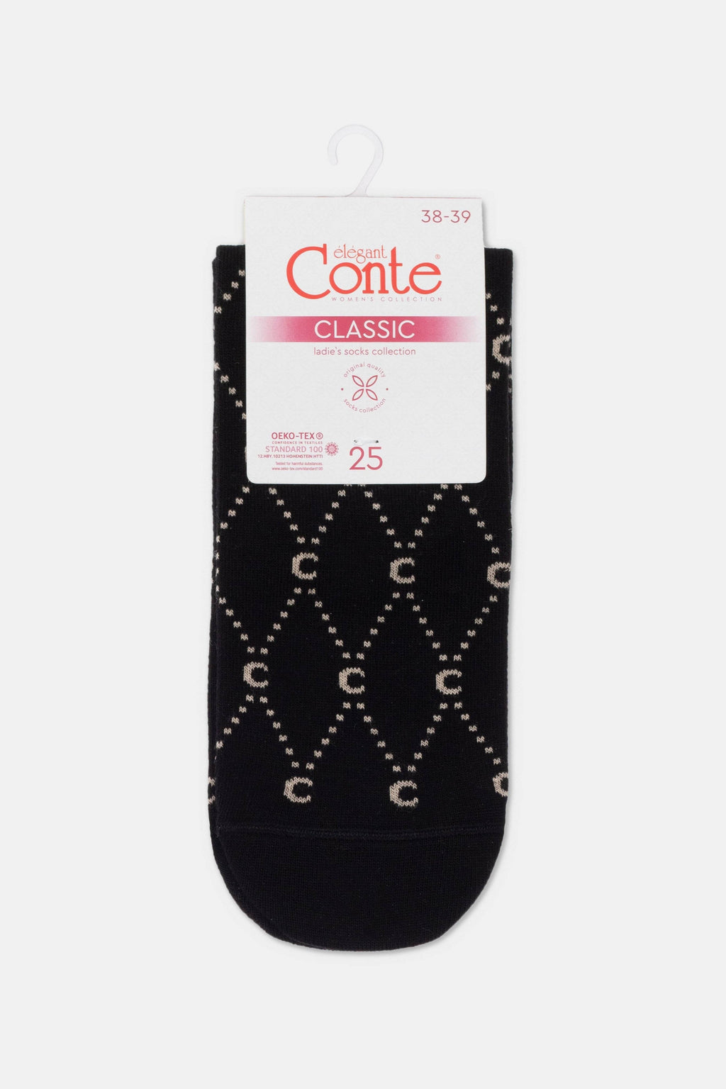 TheRanok.com Conte Cotton Socks Classic - 525 — fabric or material detail