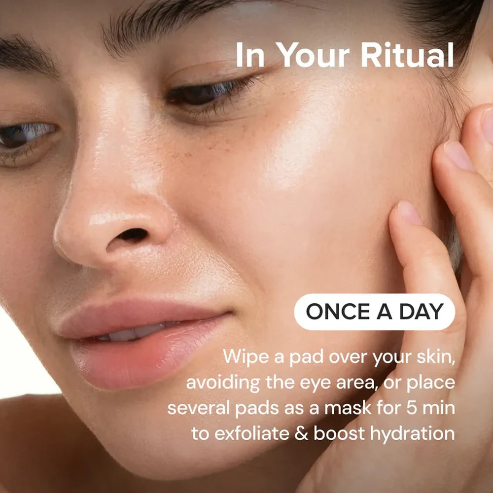 Maree Glycolic Acid Exfoliating Pads — lifestyle context