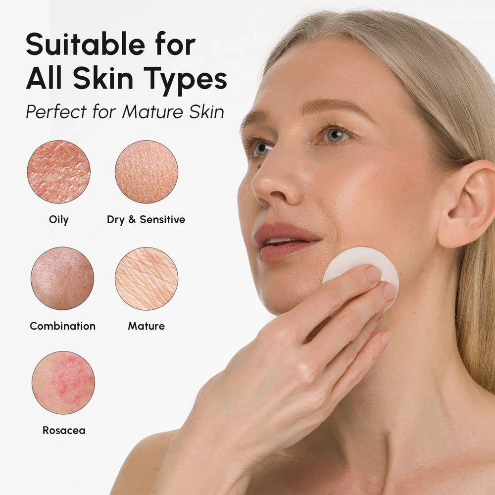 Maree Glycolic Acid Pads 200 PCS — size reference
