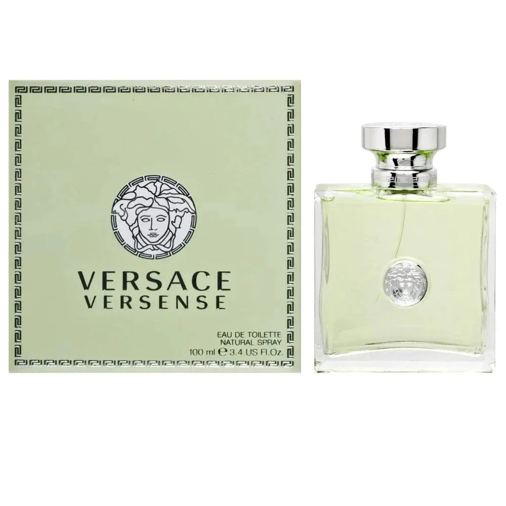 MANDOTOS Versace Versense Women's EDT — Versace Versense packaging detail