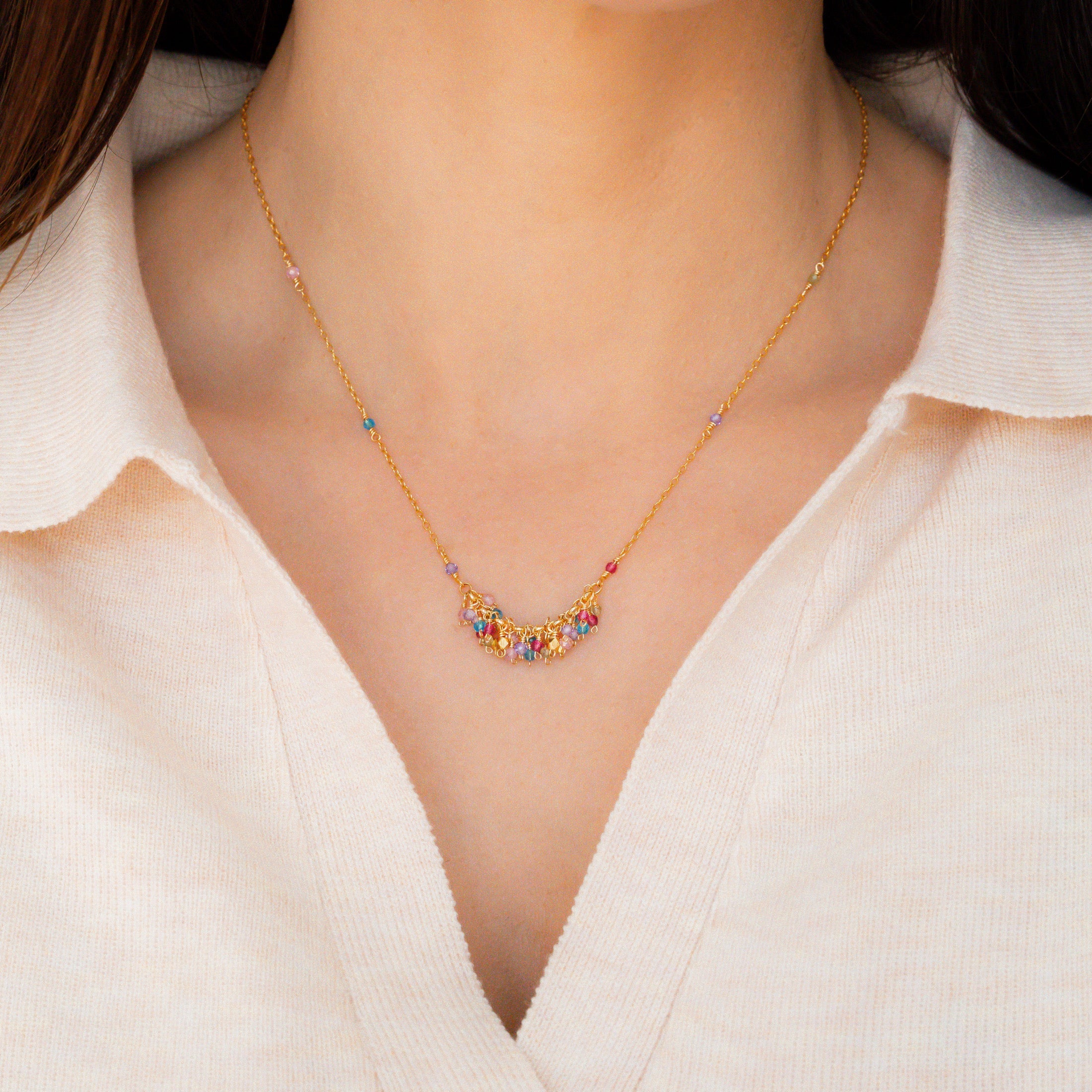 Black Spinel Reign Necklace