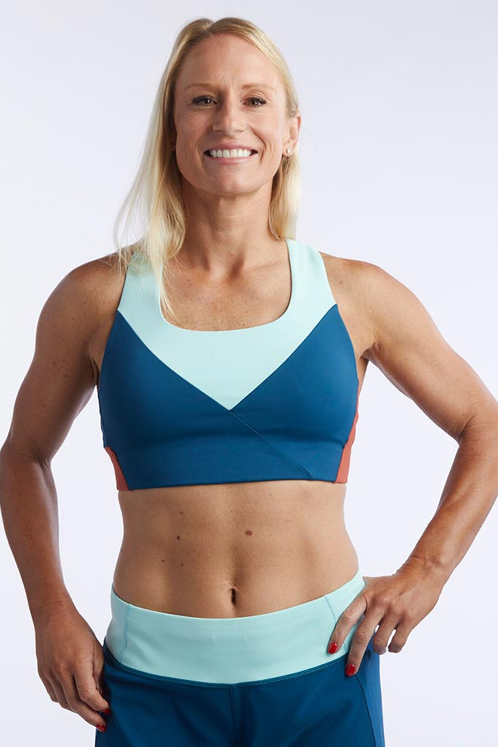 Goal Five Pionxr Bra Top — in-use photo