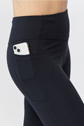 Goal Five Go Again Women's Cropped Leggings Length 21" — lifestyle context
