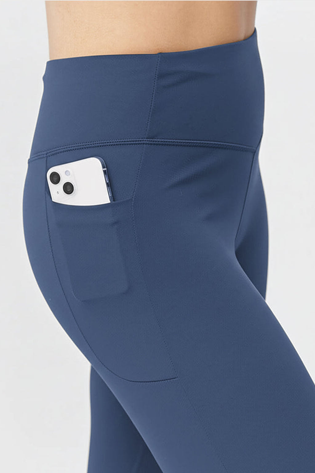 Goal Five Go Again Women's Cropped Leggings Length 21" — side view