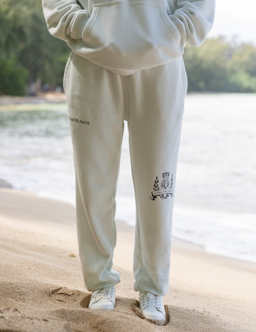 Elevated Faith God First Unisex Sweatpant — main product shot