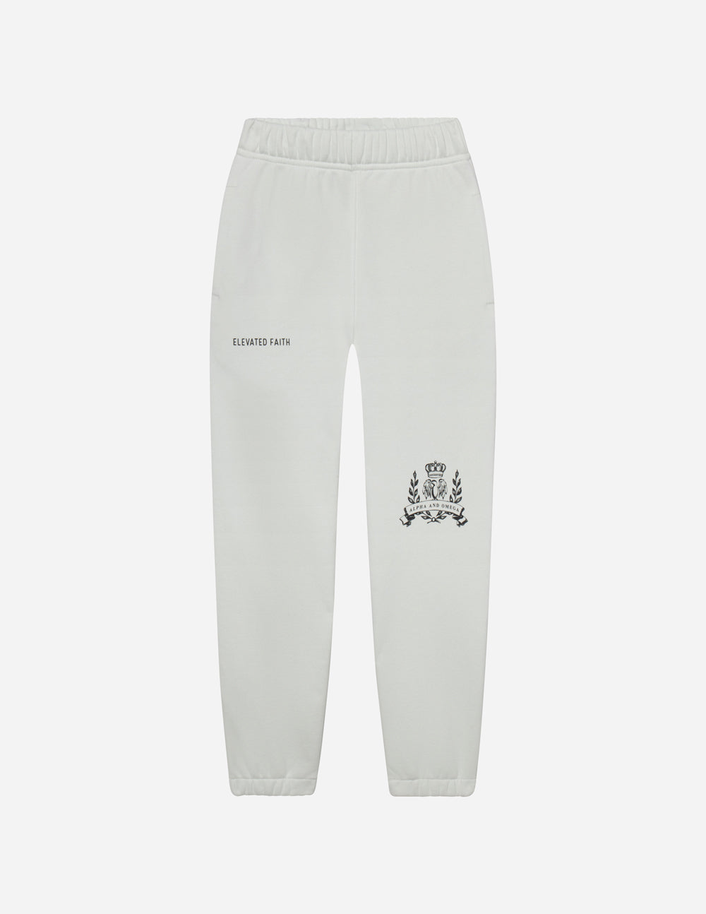 Elevated Faith God First Unisex Sweatpant — lifestyle worn / used context