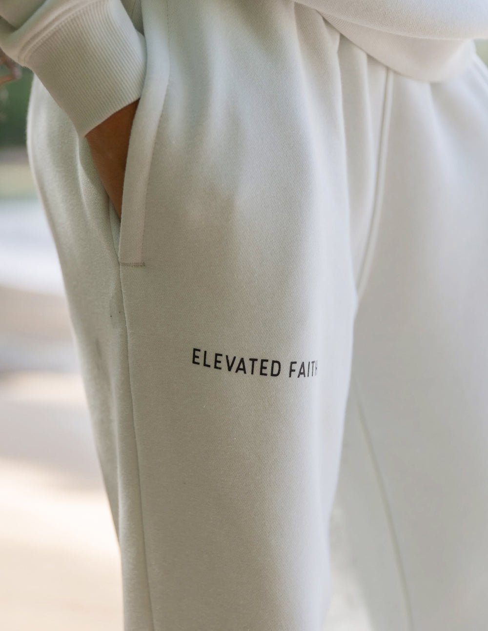 Elevated Faith God First Unisex Sweatpant — sweatpant category context