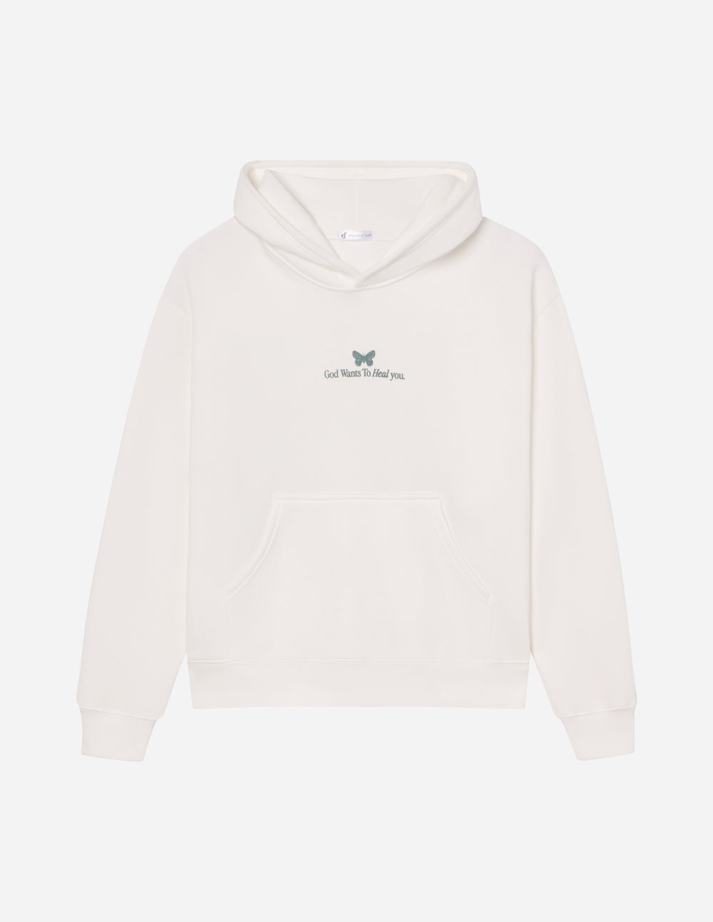 Elevated Faith Elevated Faith God Heals Unisex Hoodie — fabric or material detail