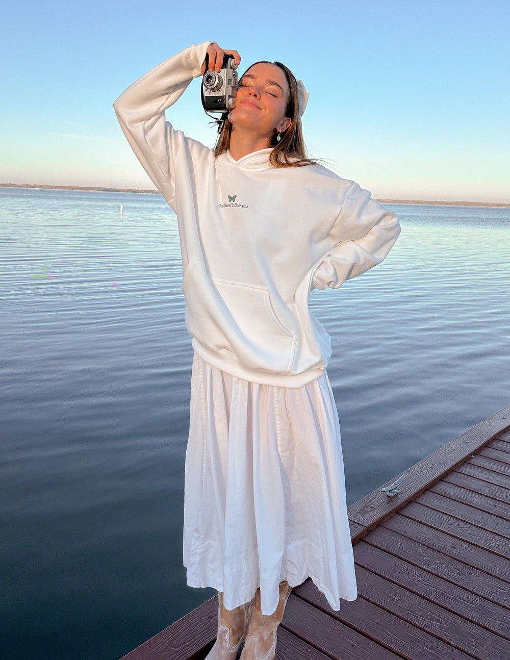 Elevated Faith God Heals Unisex Hoodie — detail shot 8