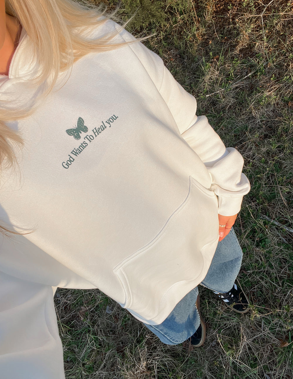 Elevated Faith Elevated Faith God Heals Unisex Hoodie — comparison shot