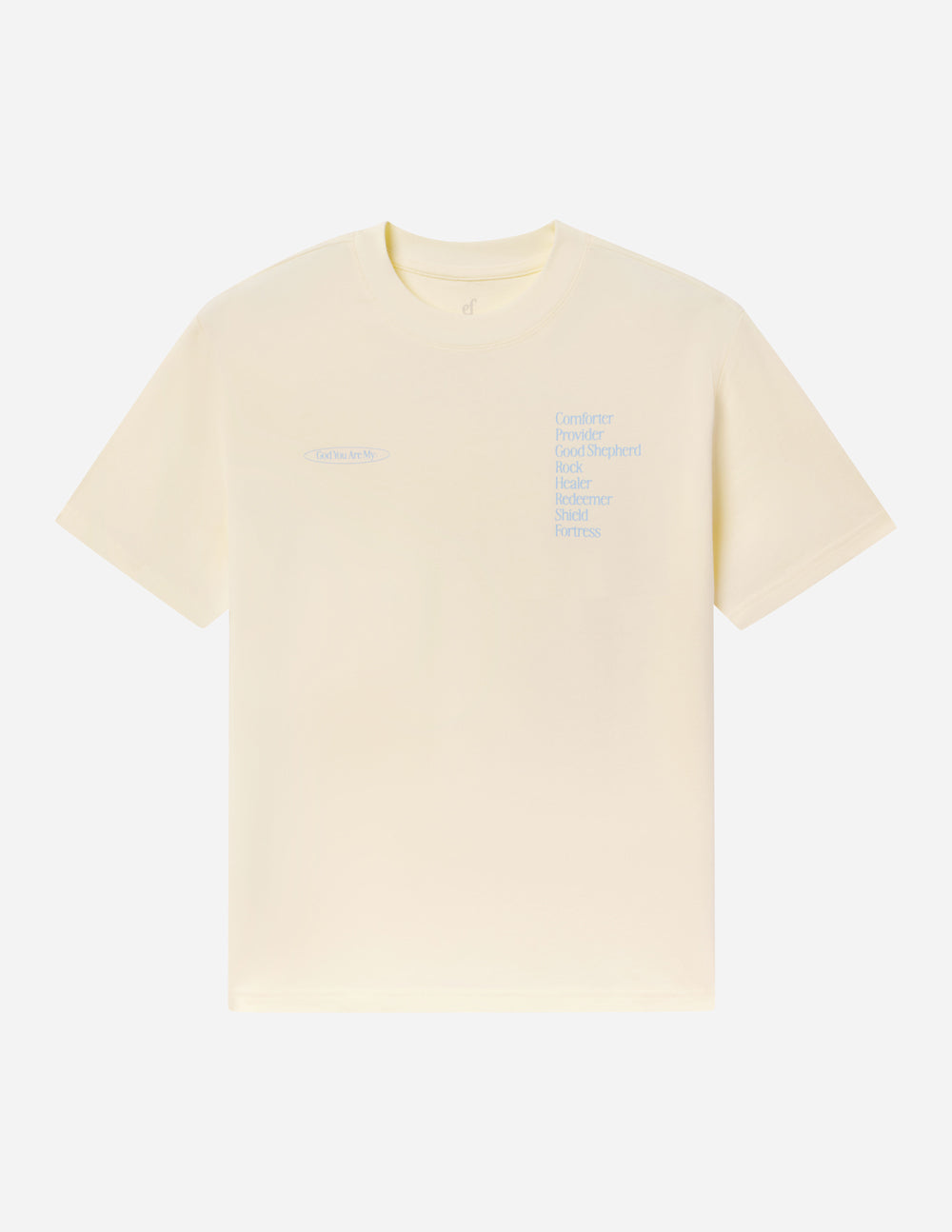 Elevated Faith God Is My Everything Unisex Tee — detail shot 8