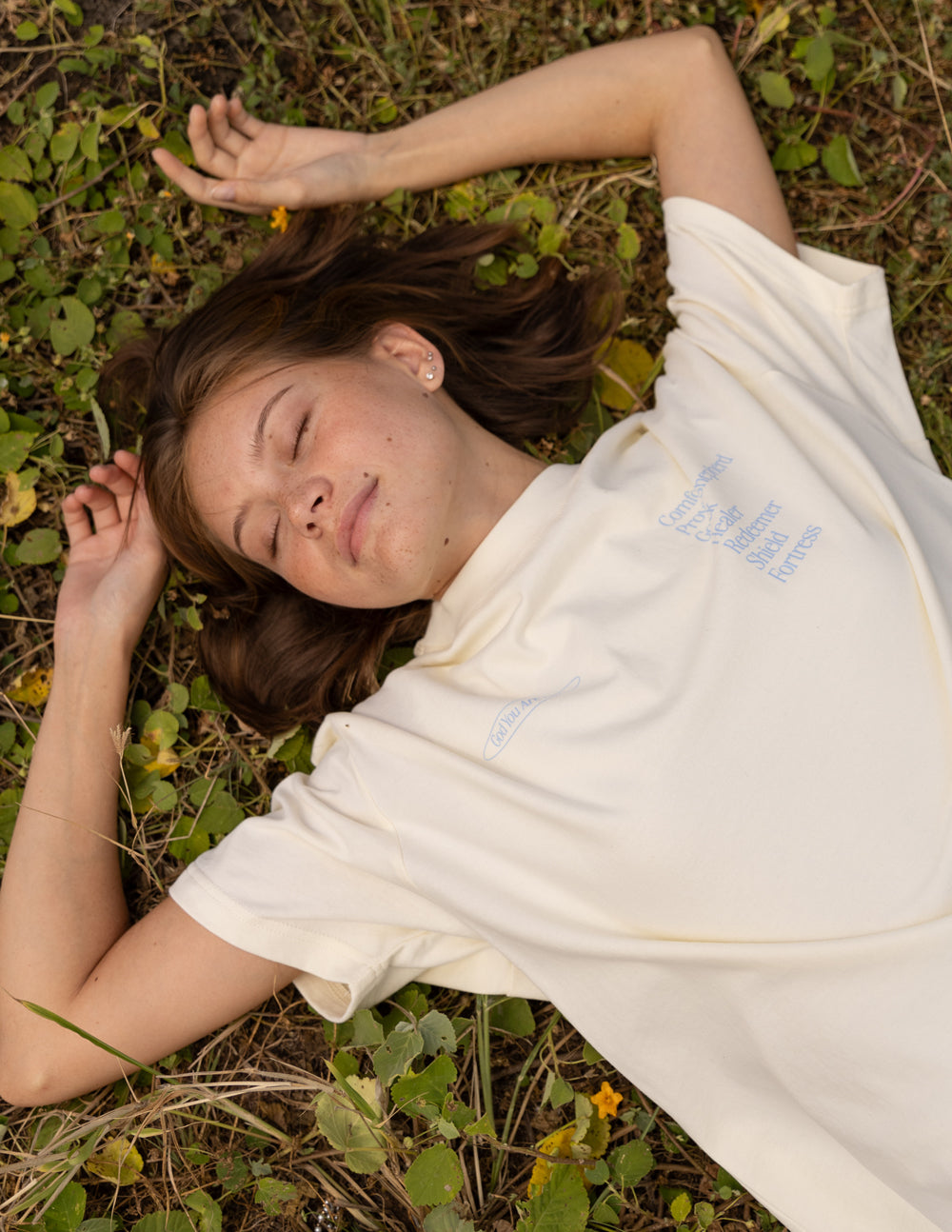 Elevated Faith God Is My Everything Unisex Tee — lifestyle worn / used context
