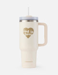 Elevated Faith God is Love 40 oz Tumbler — main product shot