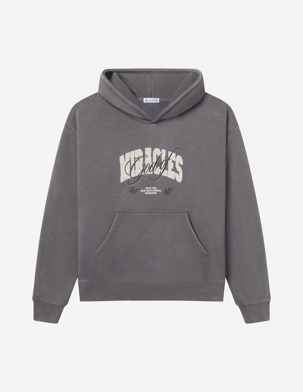 Elevated Faith God of Miracles Unisex Hoodie — comparison shot