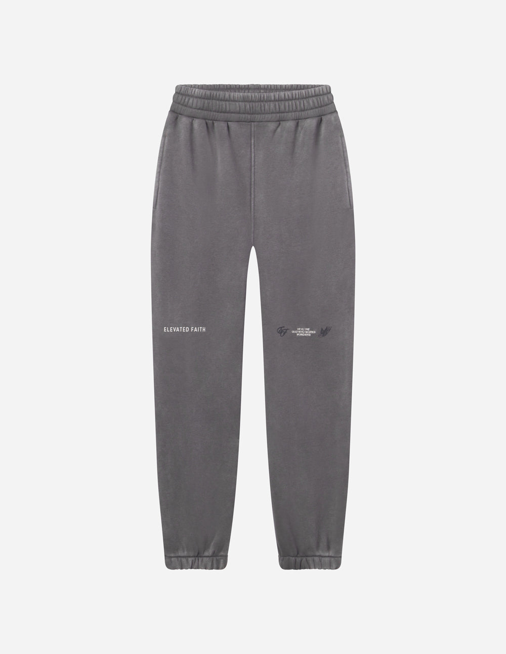 Elevated Faith God of Miracles Unisex Sweatpant — size reference