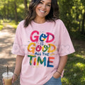 God Is Good All The Time Shirt – Inspirational Christian Faith Tee, Uplifting Religious Worship Graphic Unisex Cotton Shirt