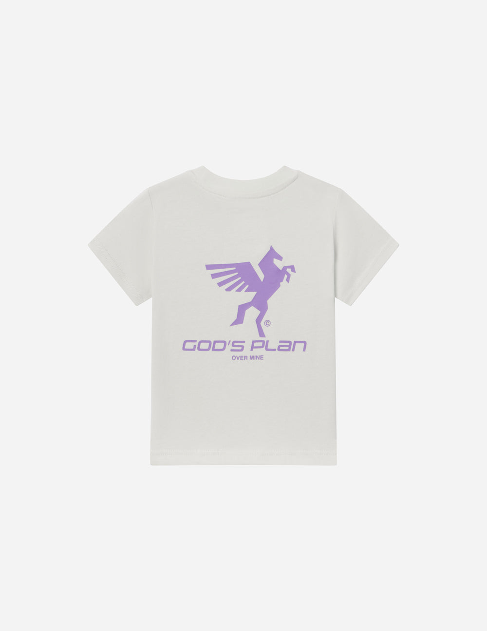 Elevated Faith God's Plan Racing Kids Tee — color detail