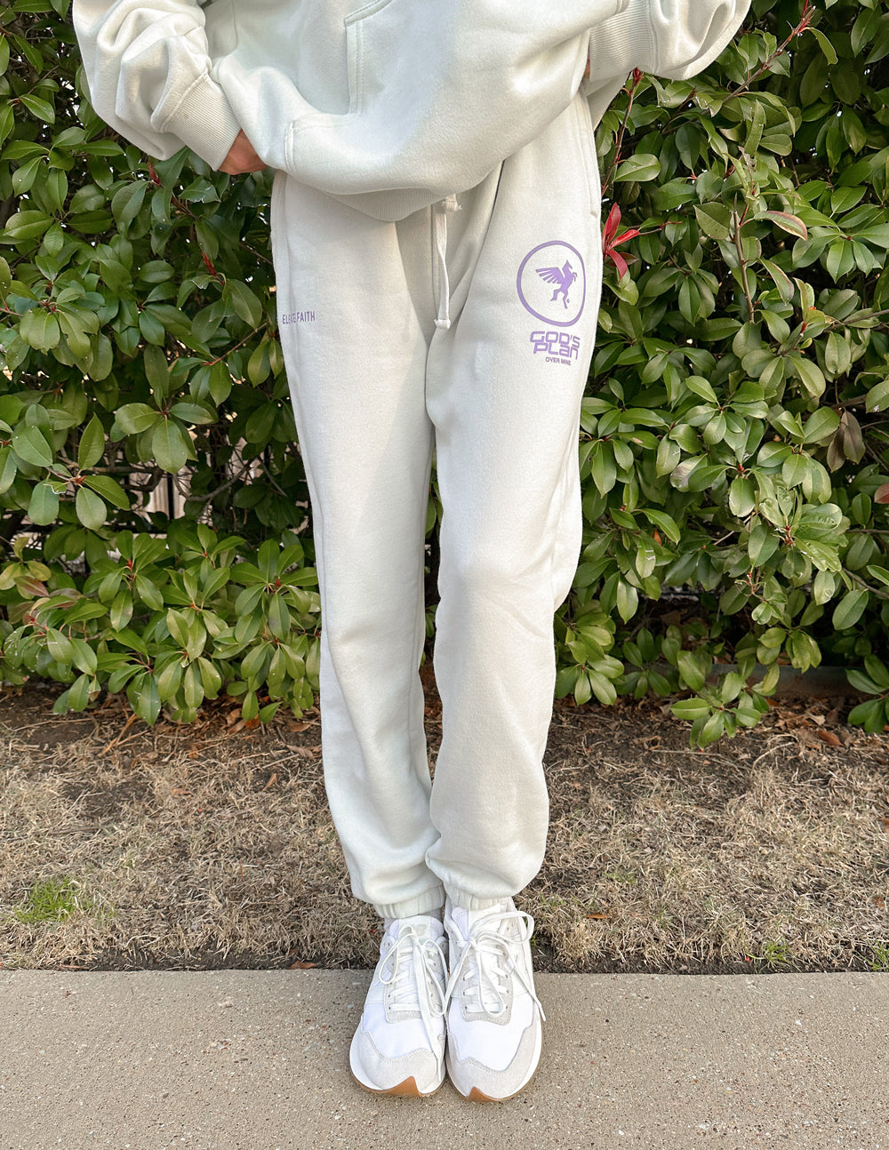 Elevated Faith God's Plan Racing Unisex Sweatpant — main product shot