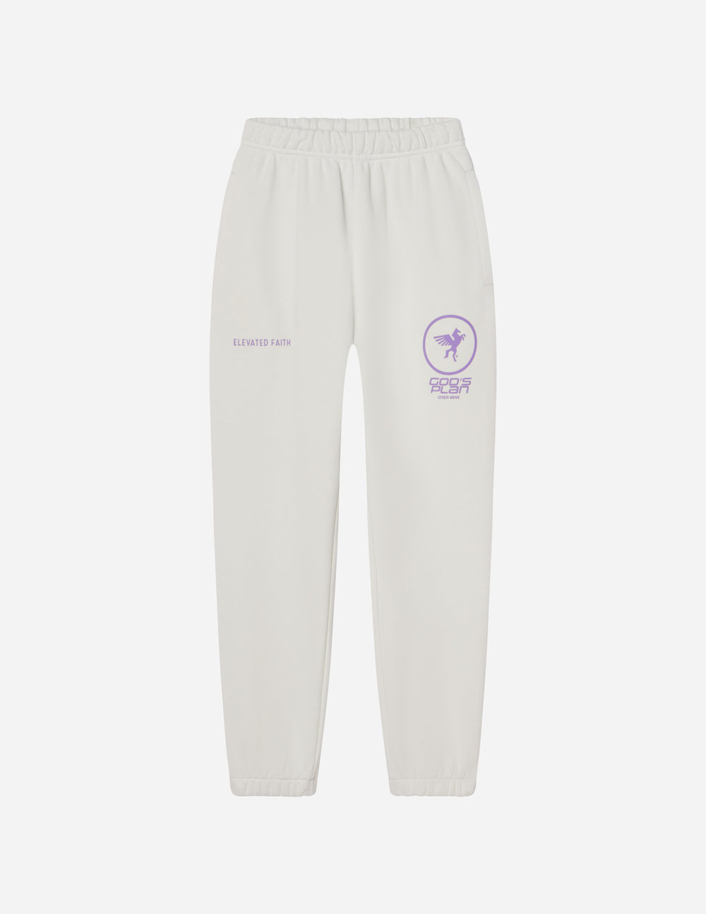 Elevated Faith God's Plan Racing Unisex Sweatpant — lifestyle worn / used context