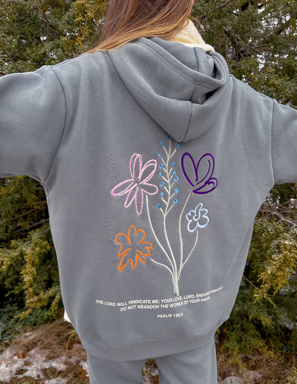 Elevated Faith God's Still Working Unisex Hoodie — detail shot 8