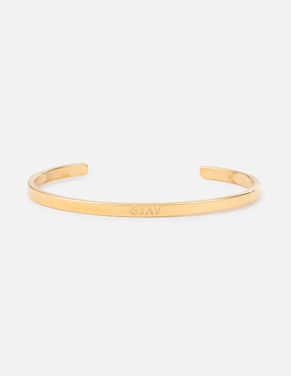 Elevated Faith Gold Highs and Lows Cuff Bracelet — main product shot