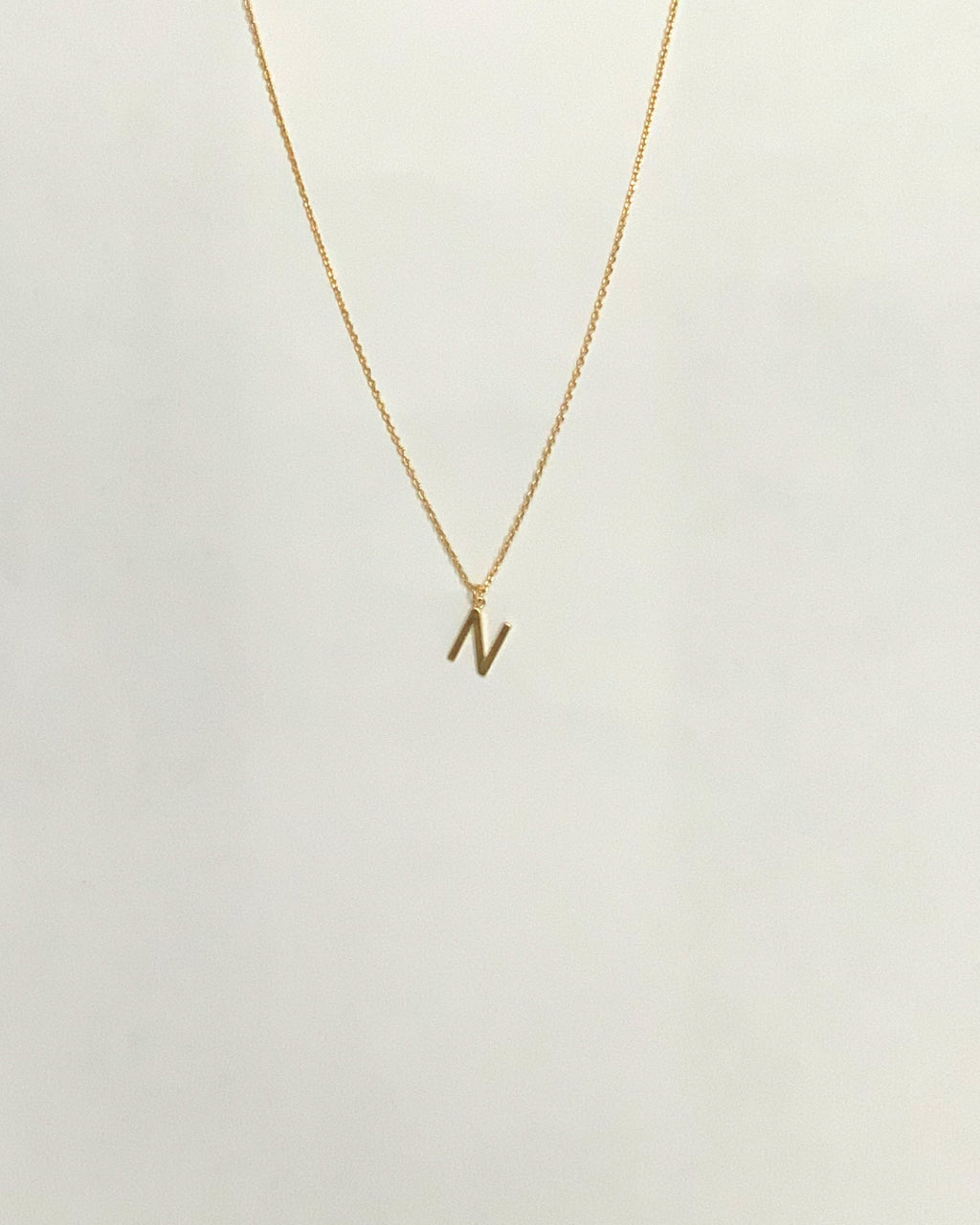 KADOU BOUTIQUE Letter Pendent Necklace — feature highlight