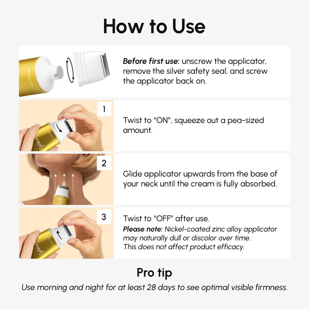 Maree Collagen Neck Firming Cream Massager — color detail