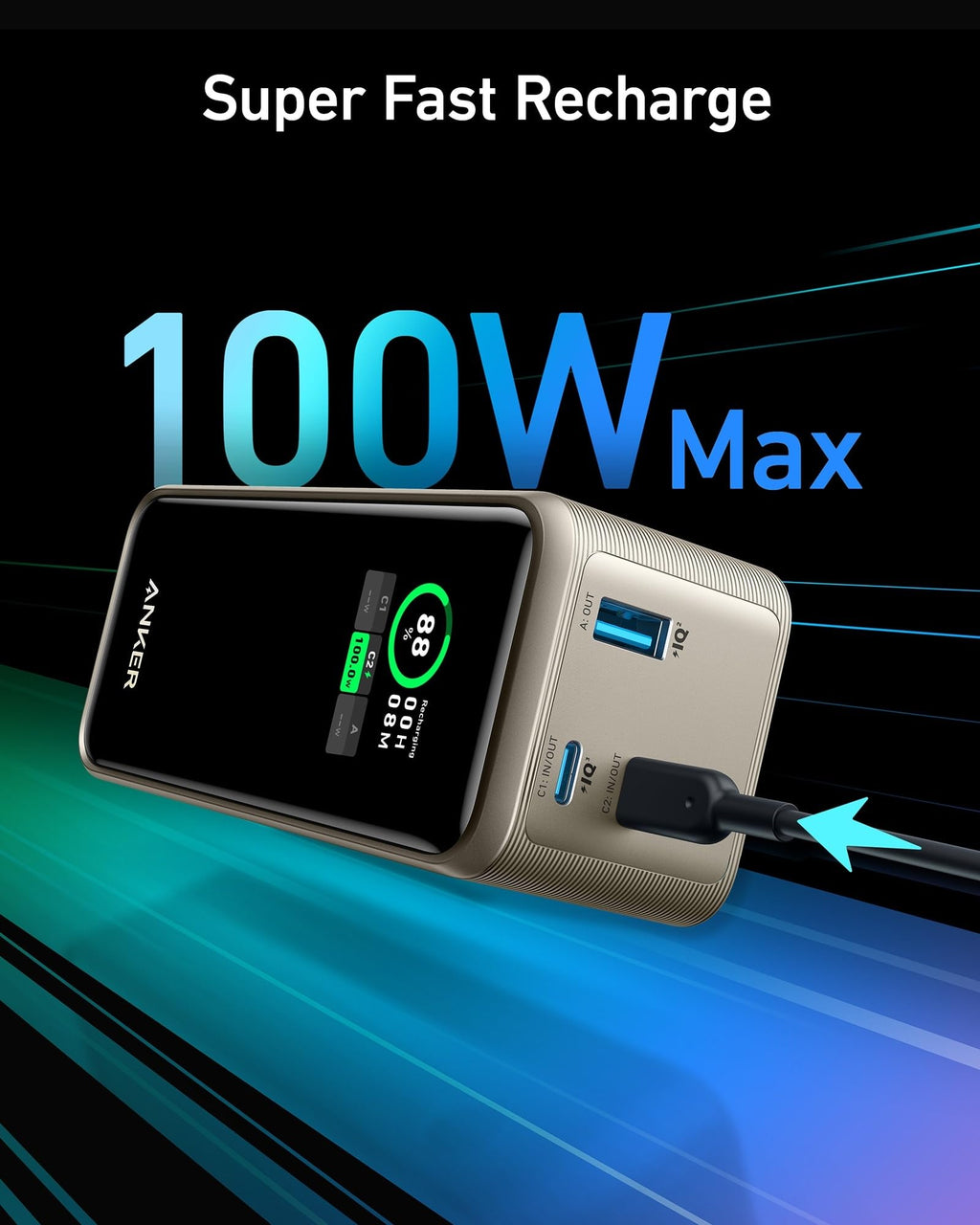 Anker Prime Power Bank (20K, 200W), view 11