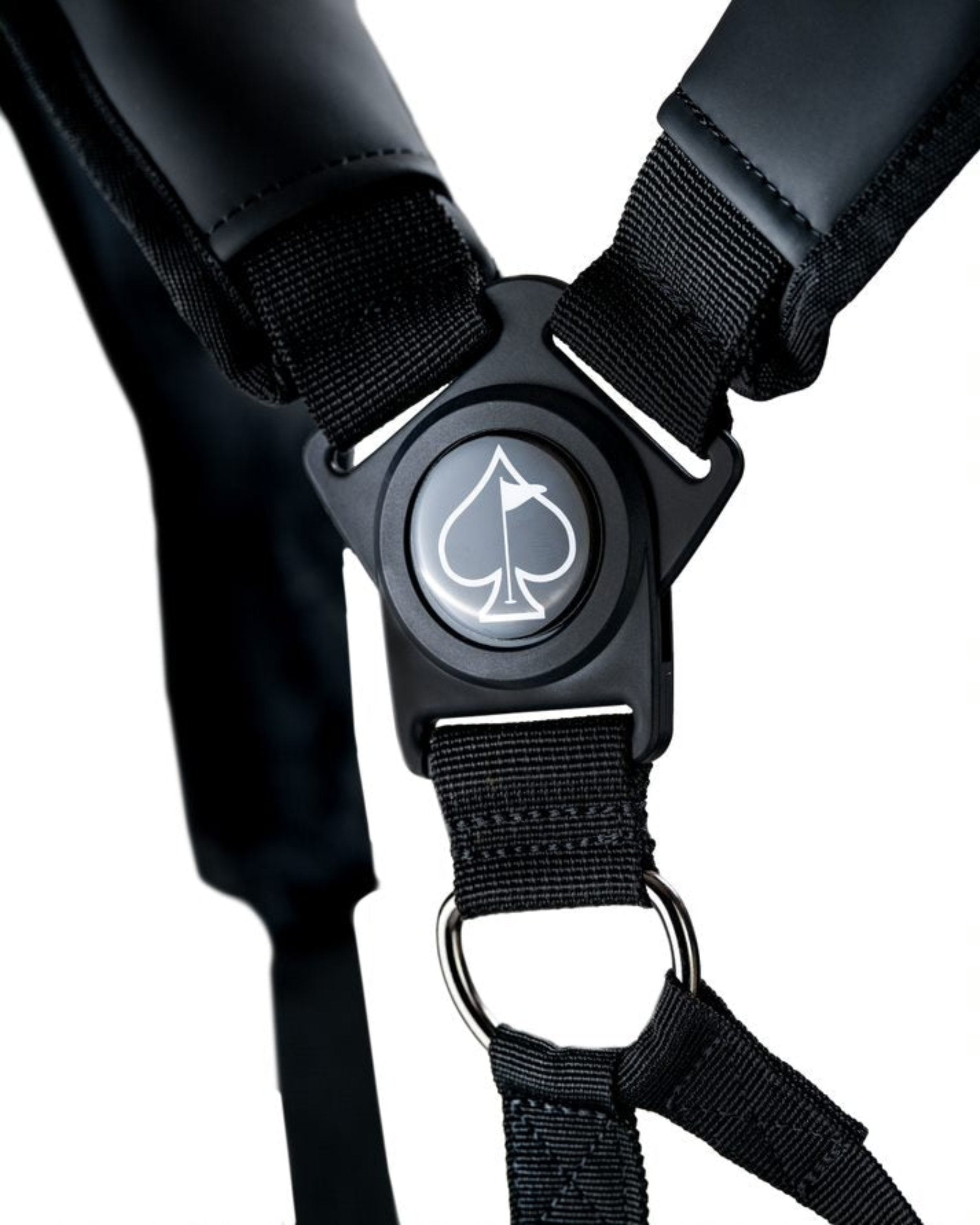 Pins and Aces Player Preferred™ Golf Bag - Obsidian — flat-lay composition
