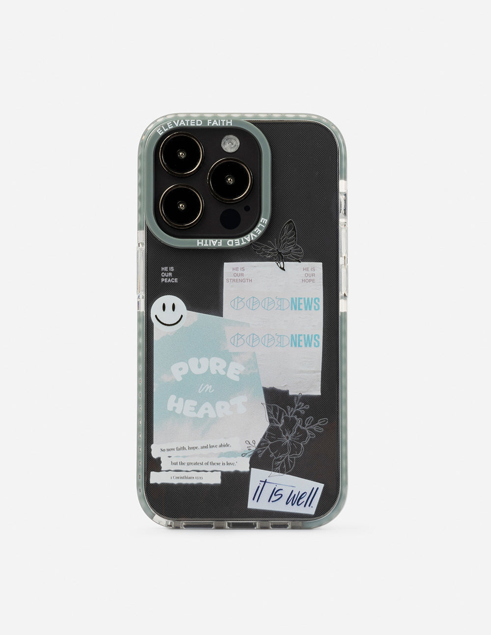 Elevated Faith Good News Phone Case — main product shot