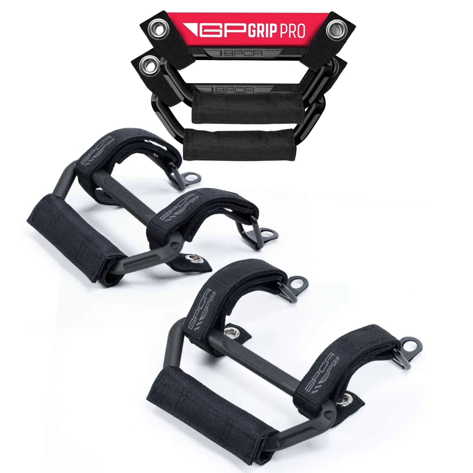 GPCA GP-Grip AIR — Airbag-Safe Handle for Jeep Wrangler (2024+) — product on model