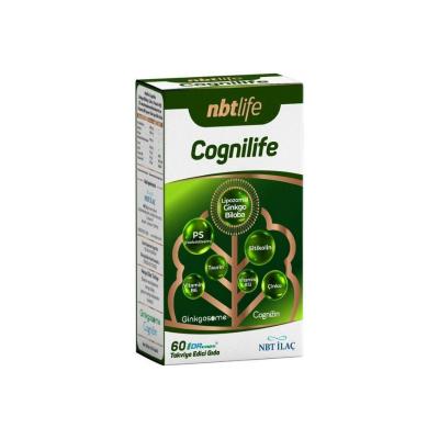 NBTLife Cognilife - 60 Capsules with Citicolin, Ginkgo Biloba, and Phosphatidylserine