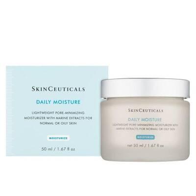 Skinceuticals Daily Moisture: Lightweight & Oil-Free Facial Moisturizer for Normal to Oily Skin, Pore Minimizing, Paraben & Fragrance-Free, Hydrates & Strengthens Skin Barrier