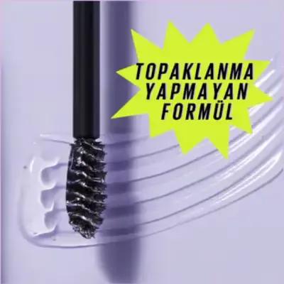 Maybelline New York Super Lock Brow Glue: Long-Lasting Eyebrow Mascara for Shaping, Setting & Styling - Clear, Waterproof, 7ml
