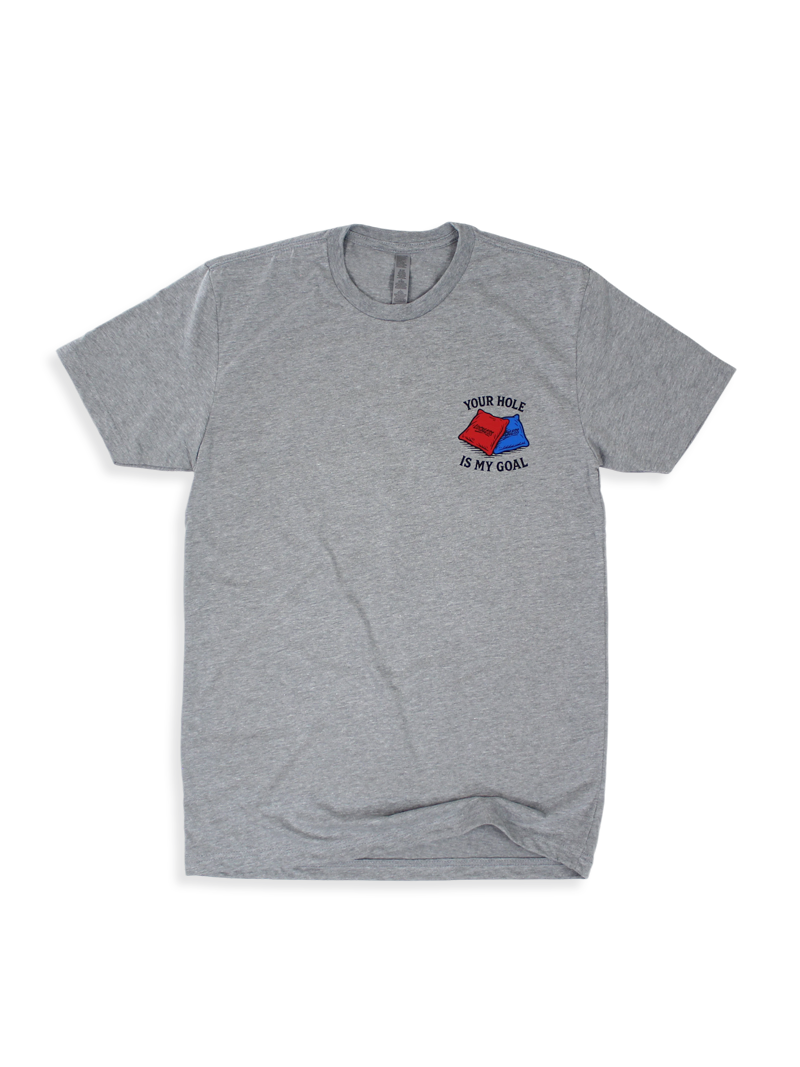 Luckless Outfitters Your Hole is My Goal Tee — lifestyle context