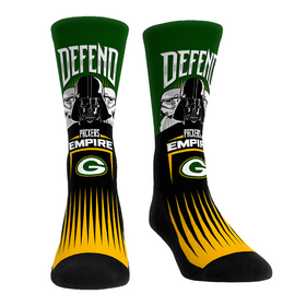 Rock 'Em Socks Green Bay Packers - Star Wars  - Defend The Empire