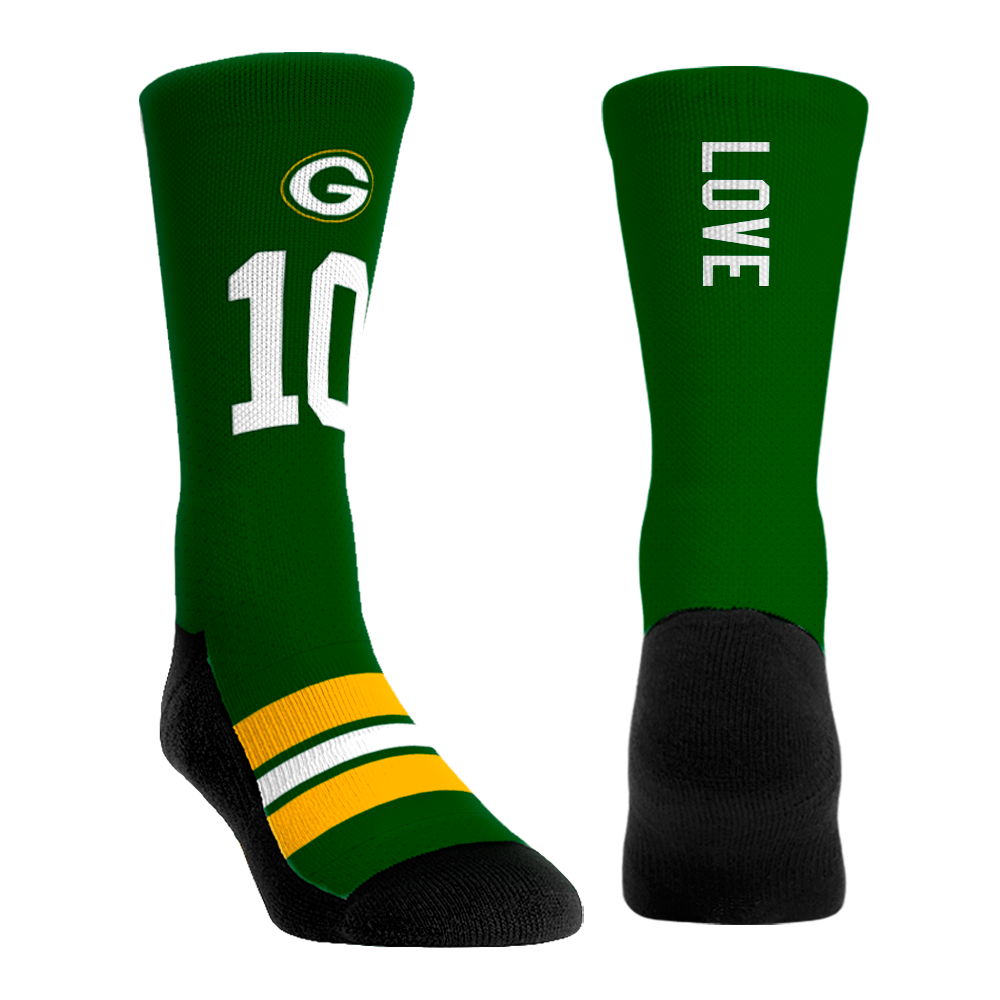 Rock 'Em Socks Rock 'Em Socks Jordan Love - Green Bay Packers  - Jersey (Green) — main product shot