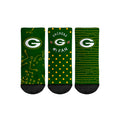 Rock 'Em Socks Rock 'Em Socks Green Bay Packers - Number 1 Fan 3-Pack (Toddler) — main product shot