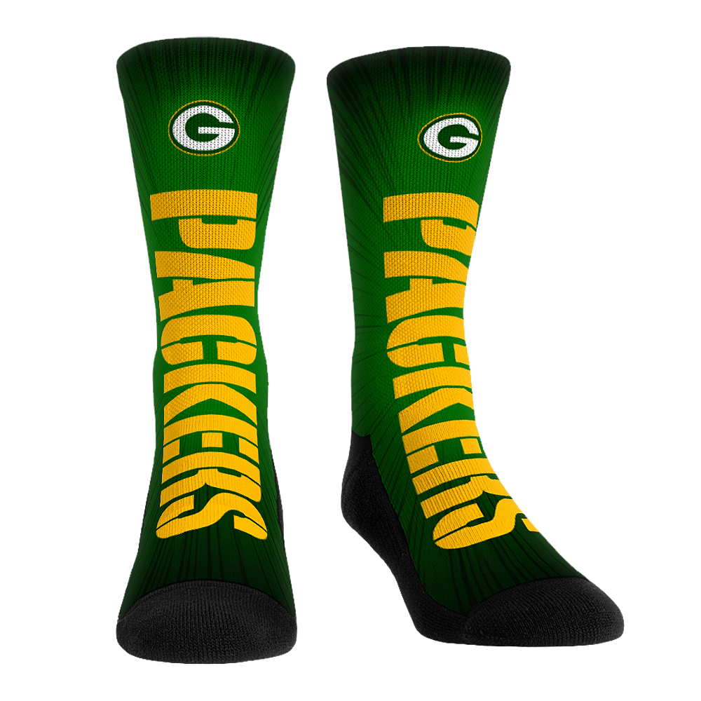 Rock 'Em Socks Rock 'Em Socks Green Bay Packers - Pump Up! — main product shot
