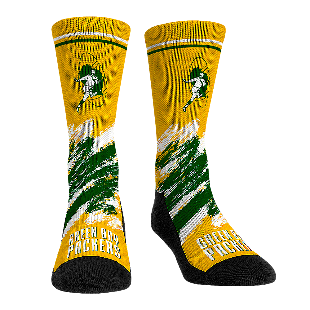Rock 'Em Socks Rock 'Em Socks Green Bay Packers - Throwback Paint — main product shot