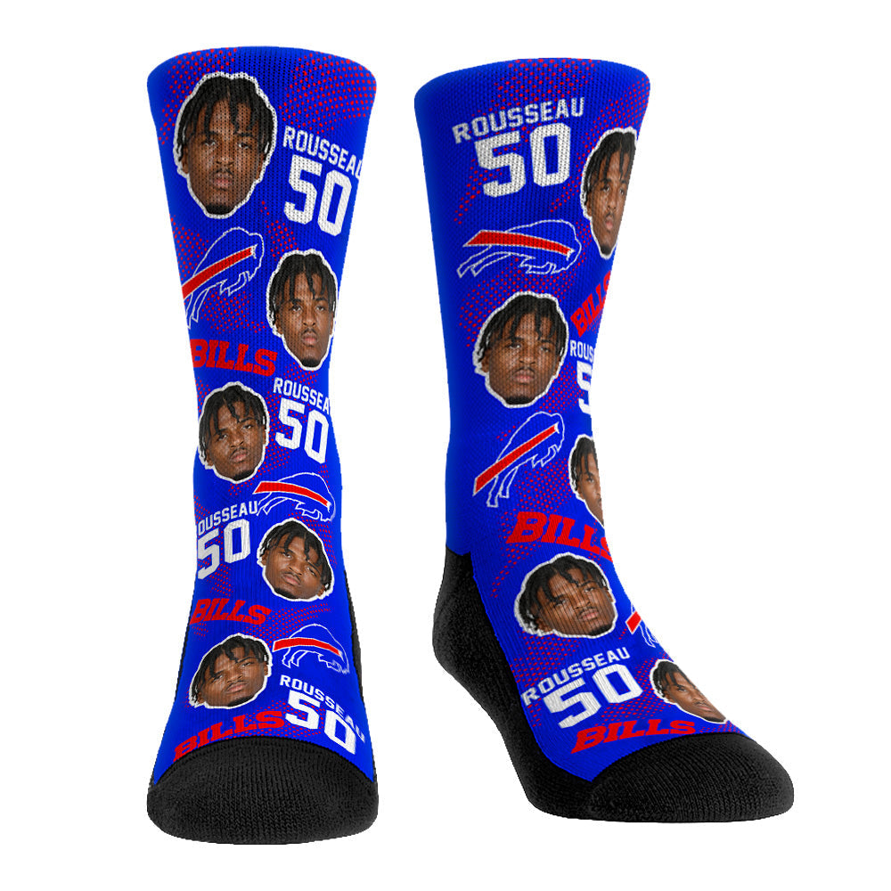 Rock 'Em Socks Rock 'Em Socks Greg Rousseau - Buffalo Bills - Football Guy — main product shot