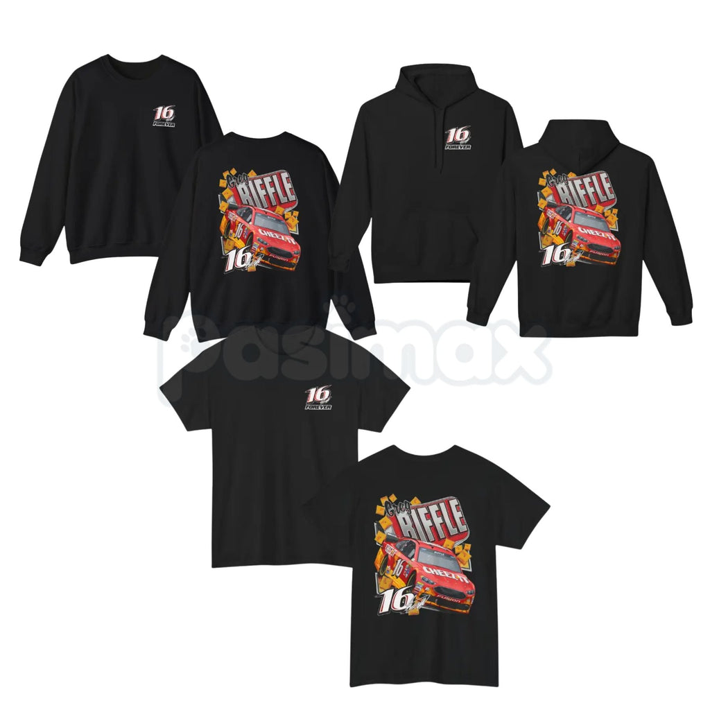 Pasimax Greg Biffle T-Shirt – Vintage Racing Driver Hoodie & Sweatshirt, Retro Motorsports Apparel — main product shot
