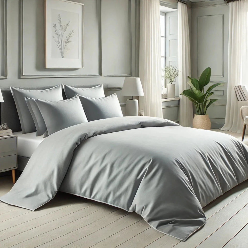 Bamboo Duvet Cover + 2 Shams Set – Pure Fiber, view 6
