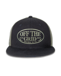 Off The Grid Surplus Grunge Snapback Hat — alternative angle