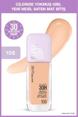 Maybelline Lumi Matte Foundation 108: Natural Matte Finish, Lasting Radiance - Lightweight, Buildable Coverage for Oily & Combination Skin