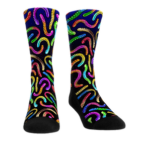 Rock 'Em Socks Gummy Worms All-Over