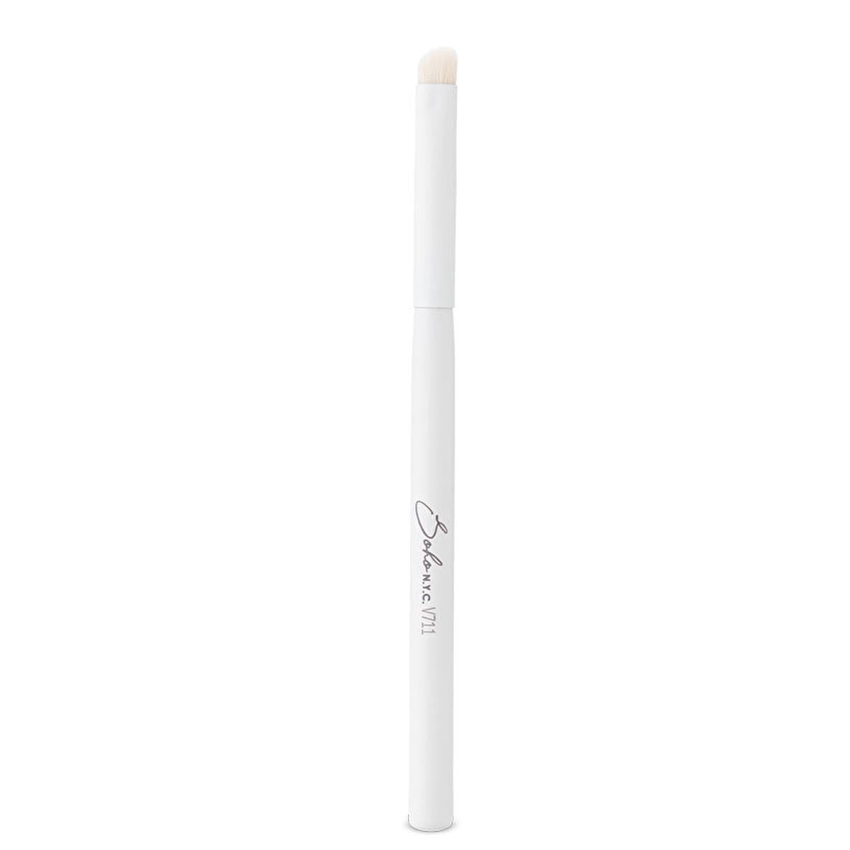 Soho N.Y.C. Vegan Angled Makeup Brush V711 - Precise Application, Eco-Friendly & Cruelty-Free
