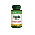 Nature's Bounty Biotin 5000 mcg Dietary Supplement for Hair, Skin, and Nail Health - 72 Soft Capsules